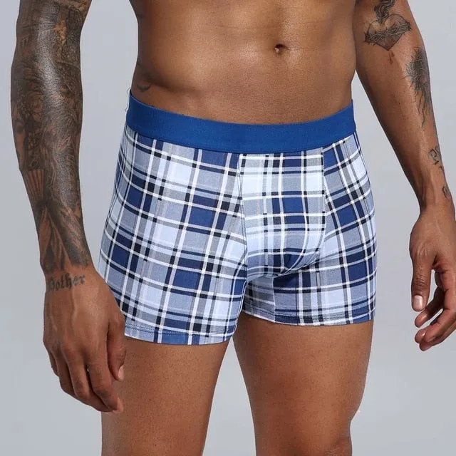 5pcs Men Cotton Boxer Shorts