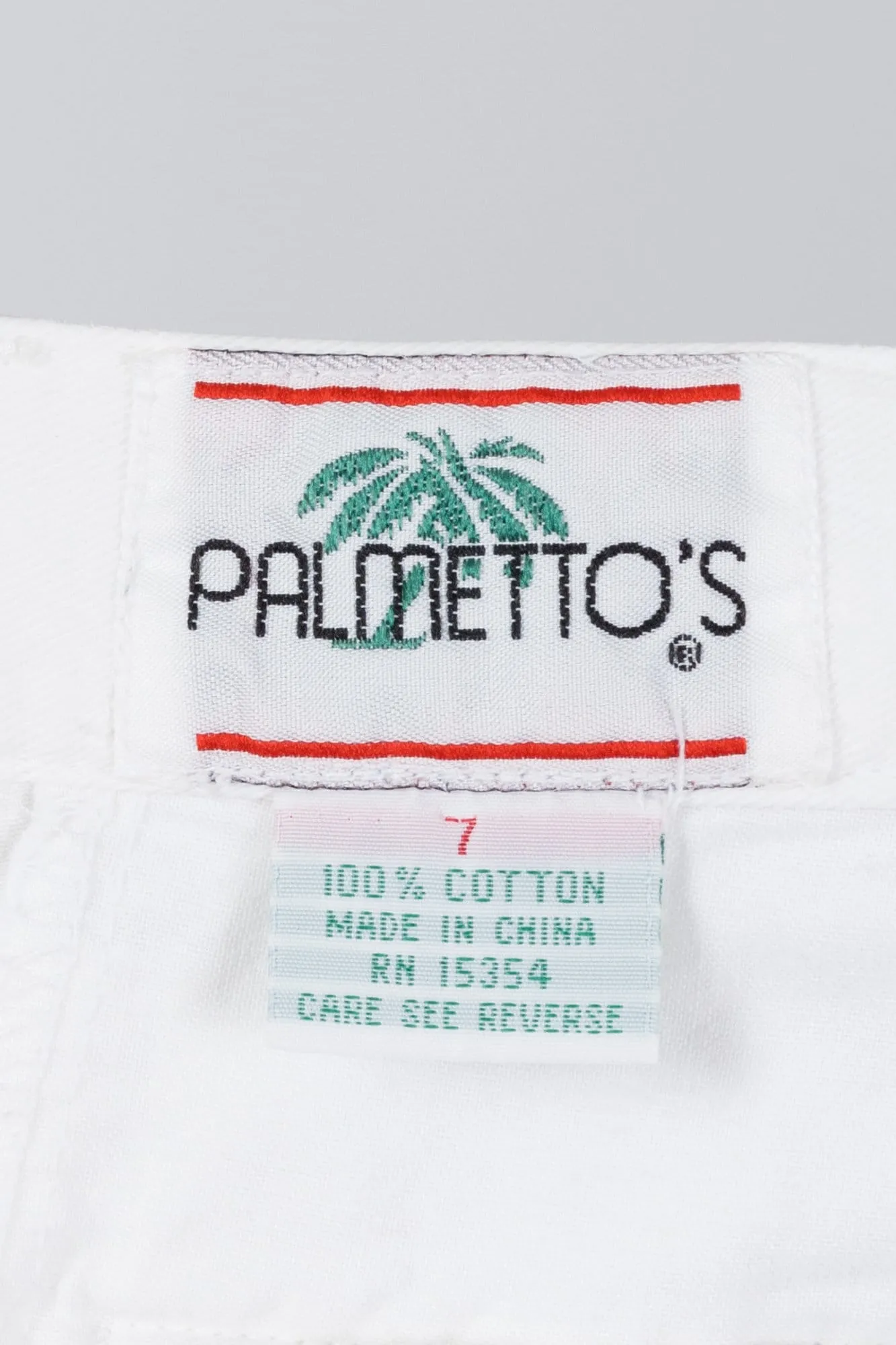 80s Palmetto's White Cargo Pants - Small, 25.5"