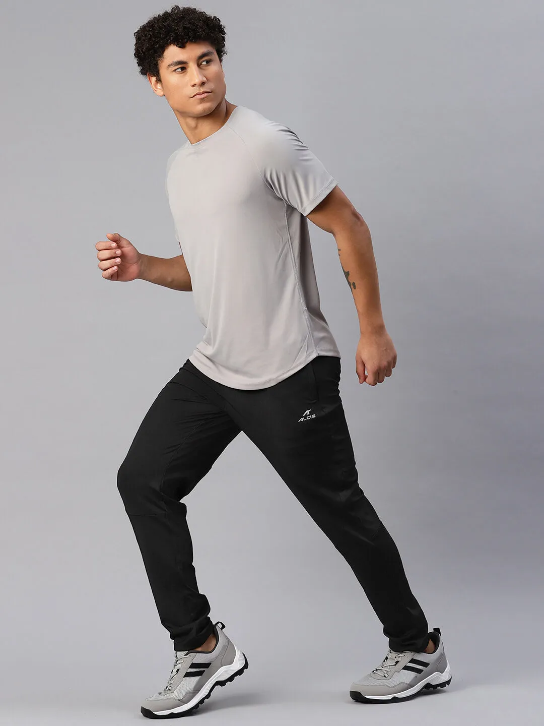 Alcis Men Solid Running Track Pants