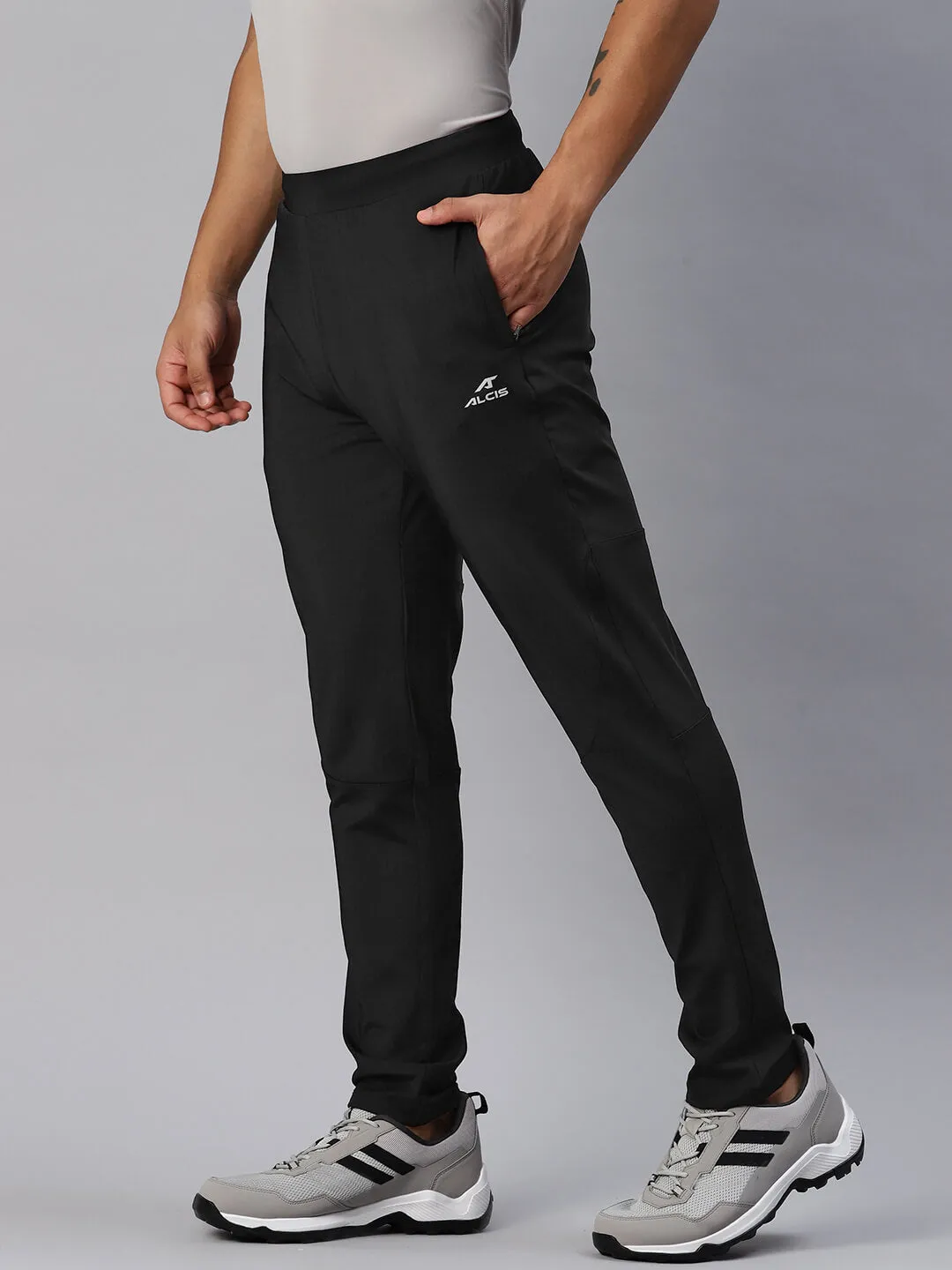 Alcis Men Solid Running Track Pants