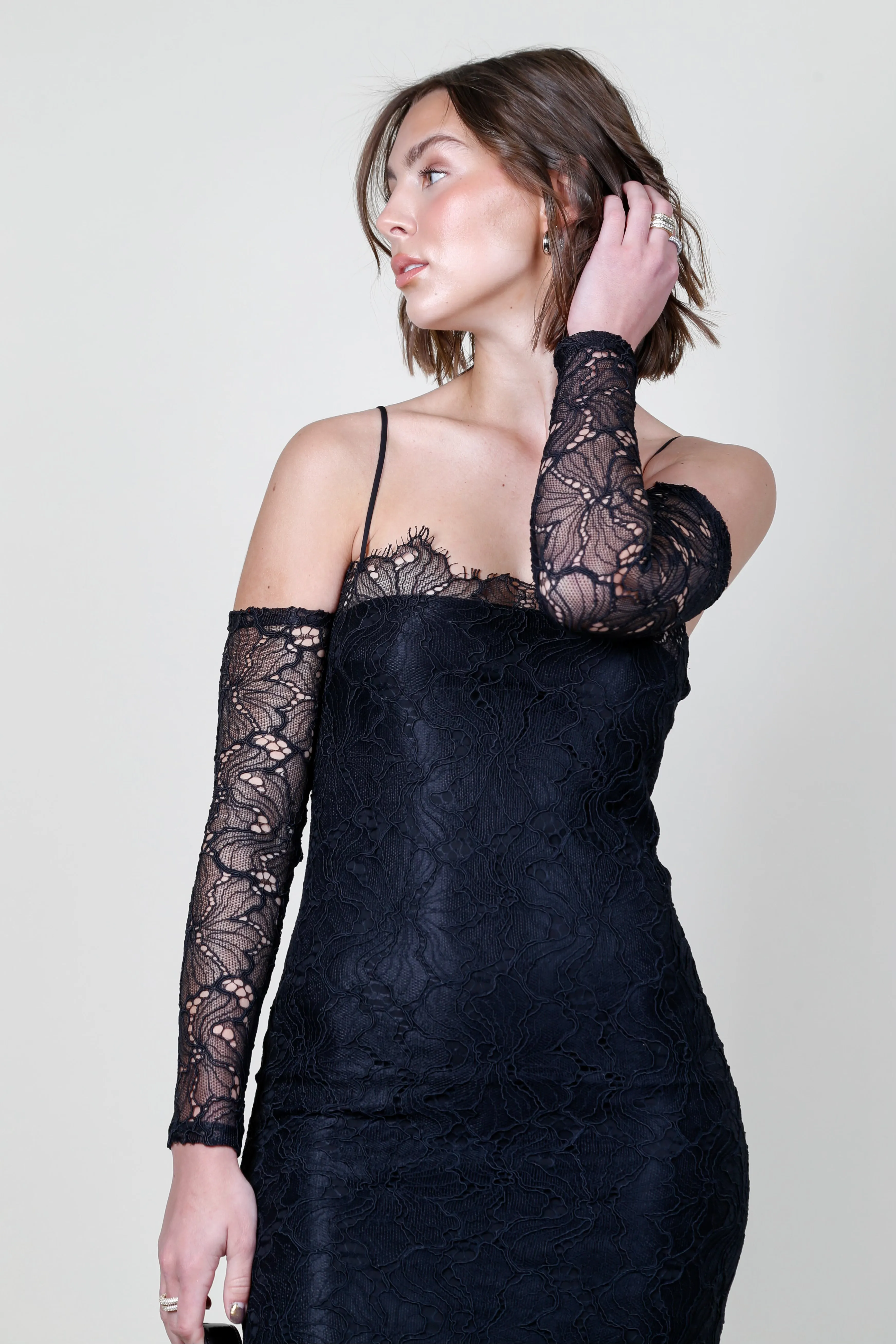 ALEXIS | Rishell Dress - Black Lace