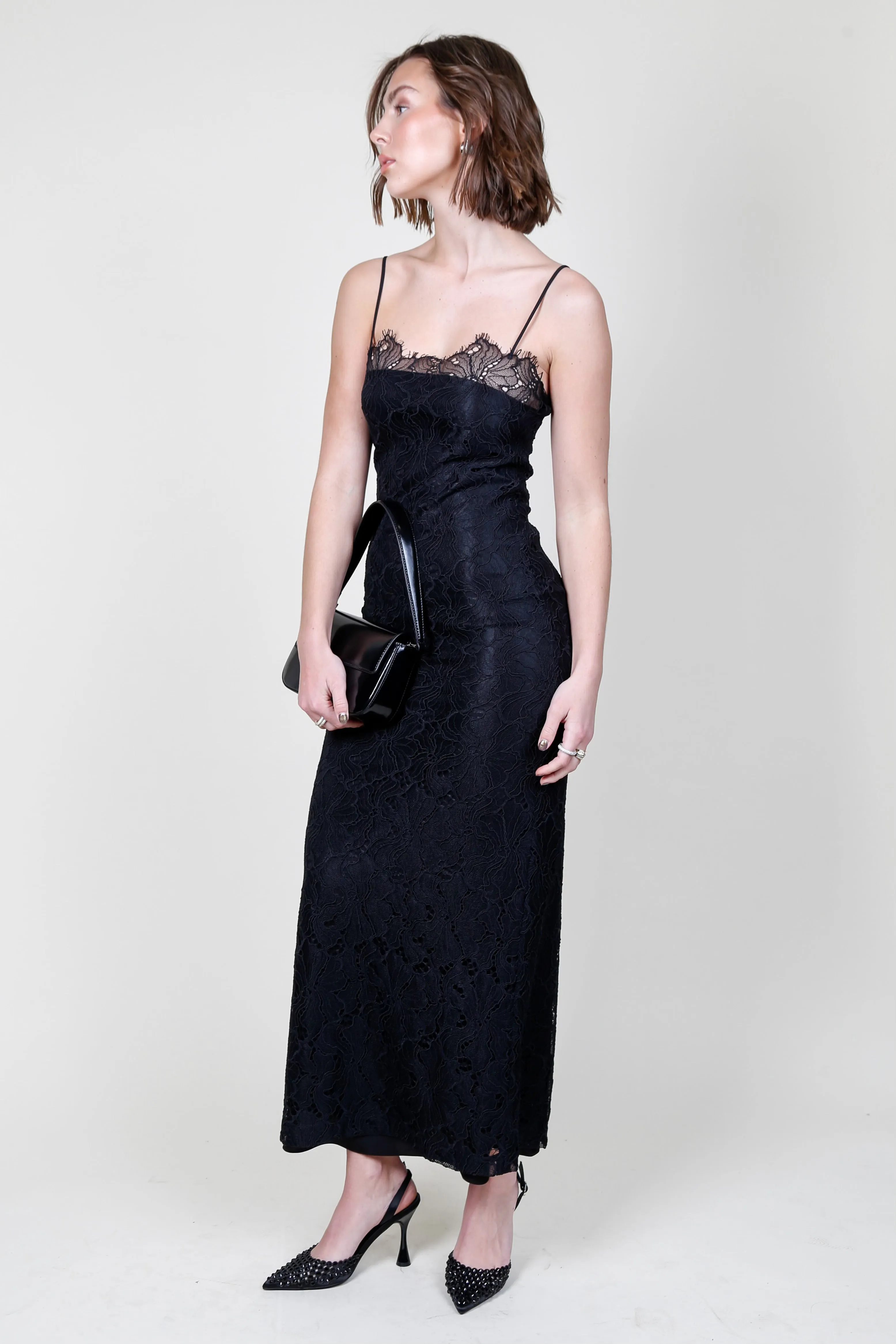 ALEXIS | Rishell Dress - Black Lace