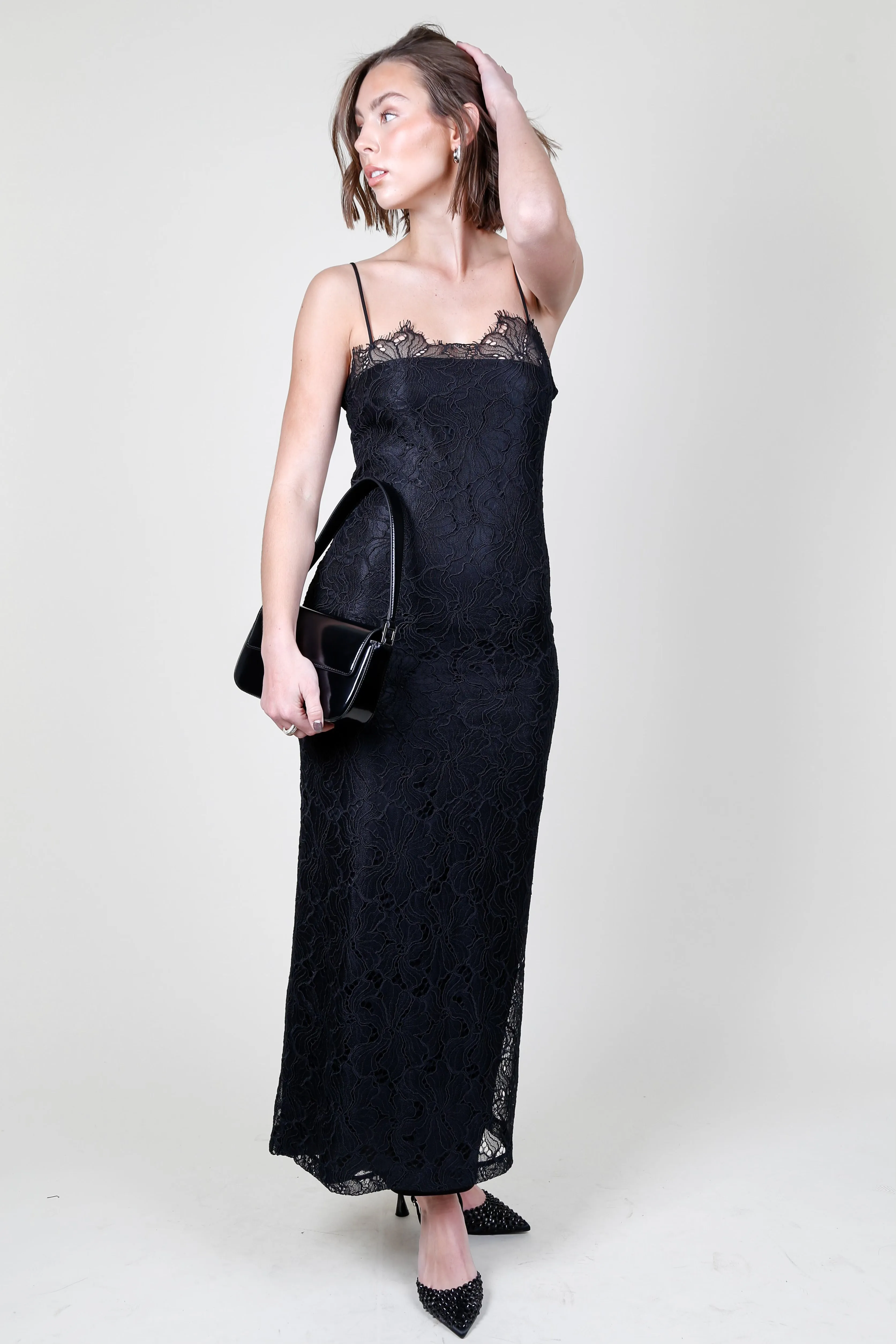 ALEXIS | Rishell Dress - Black Lace