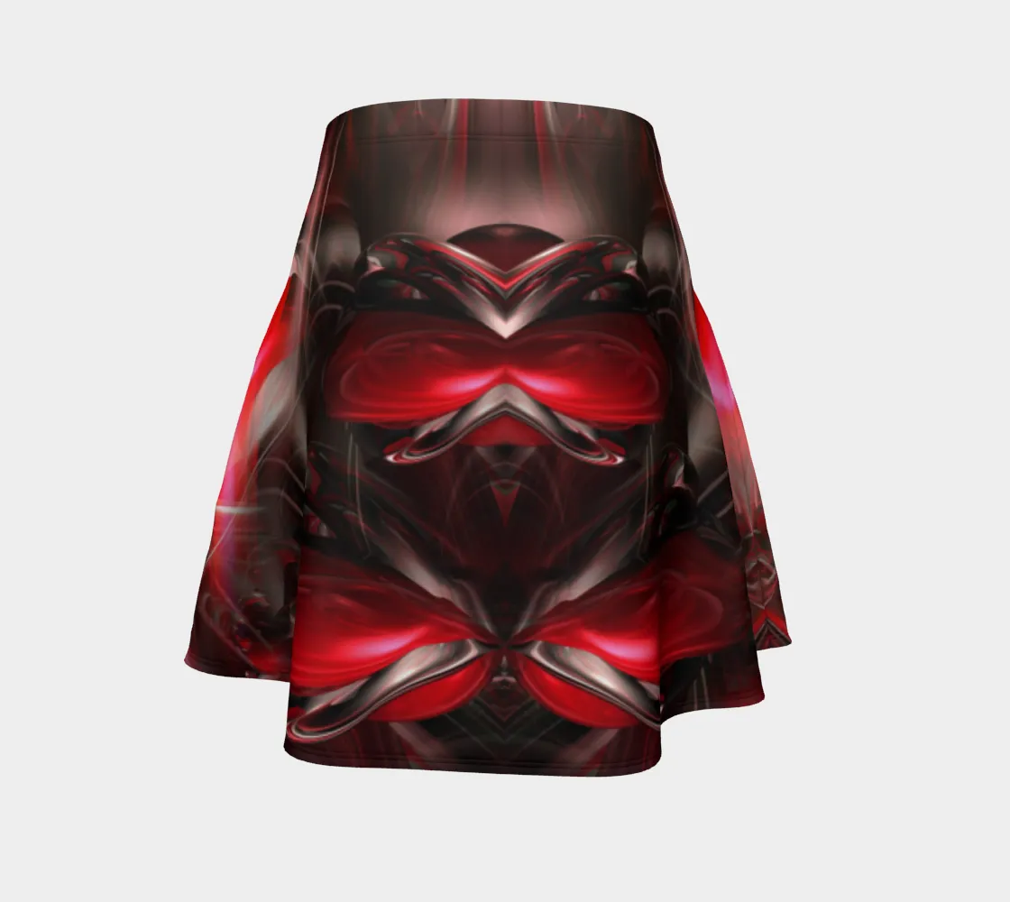 ALIEN LOVE FLARE SKIRT