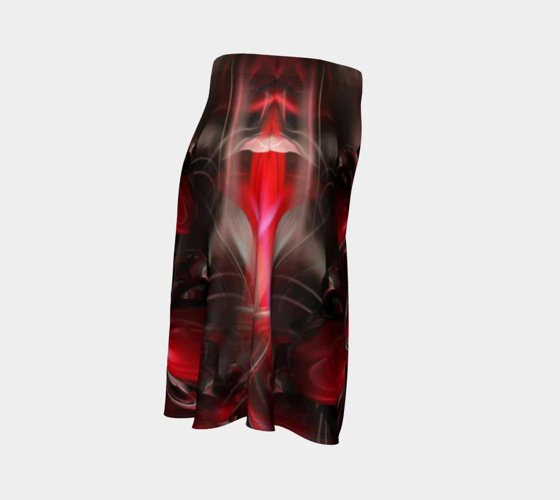 ALIEN LOVE FLARE SKIRT