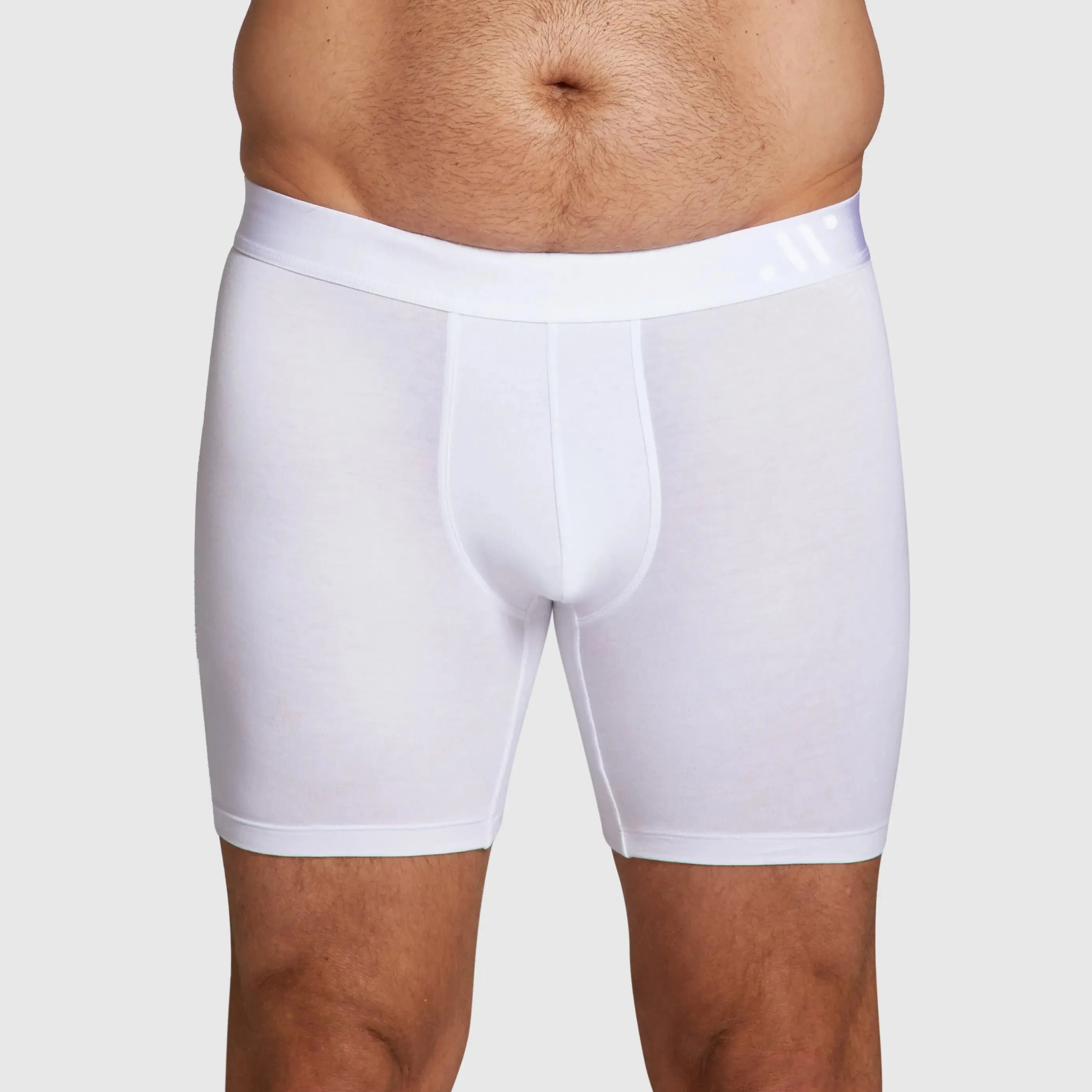 ALPHX Comfort Class Boxer Brief - Modern Fit - Frost White | ALPHX.com