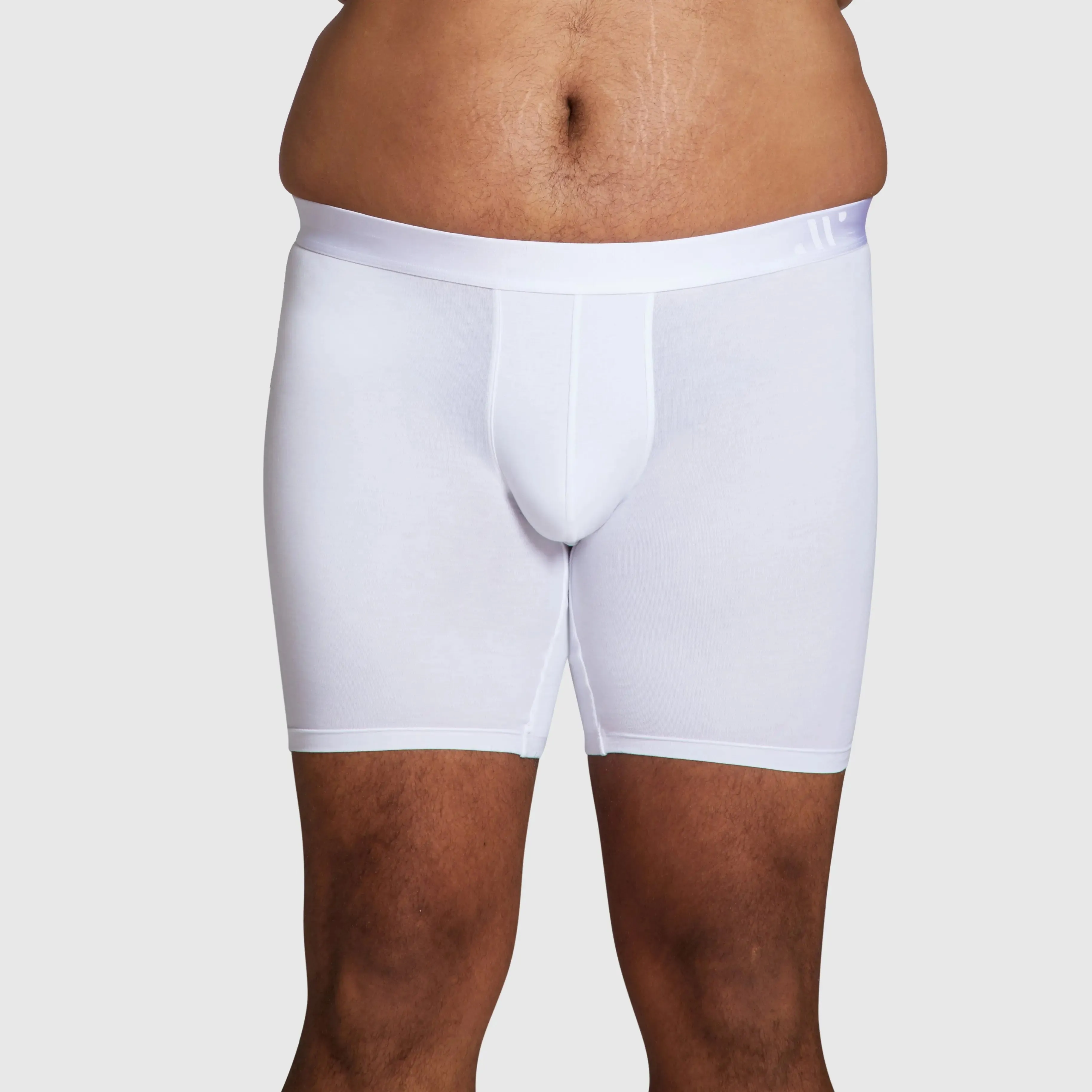 ALPHX Comfort Class Boxer Brief - Modern Fit - Frost White | ALPHX.com