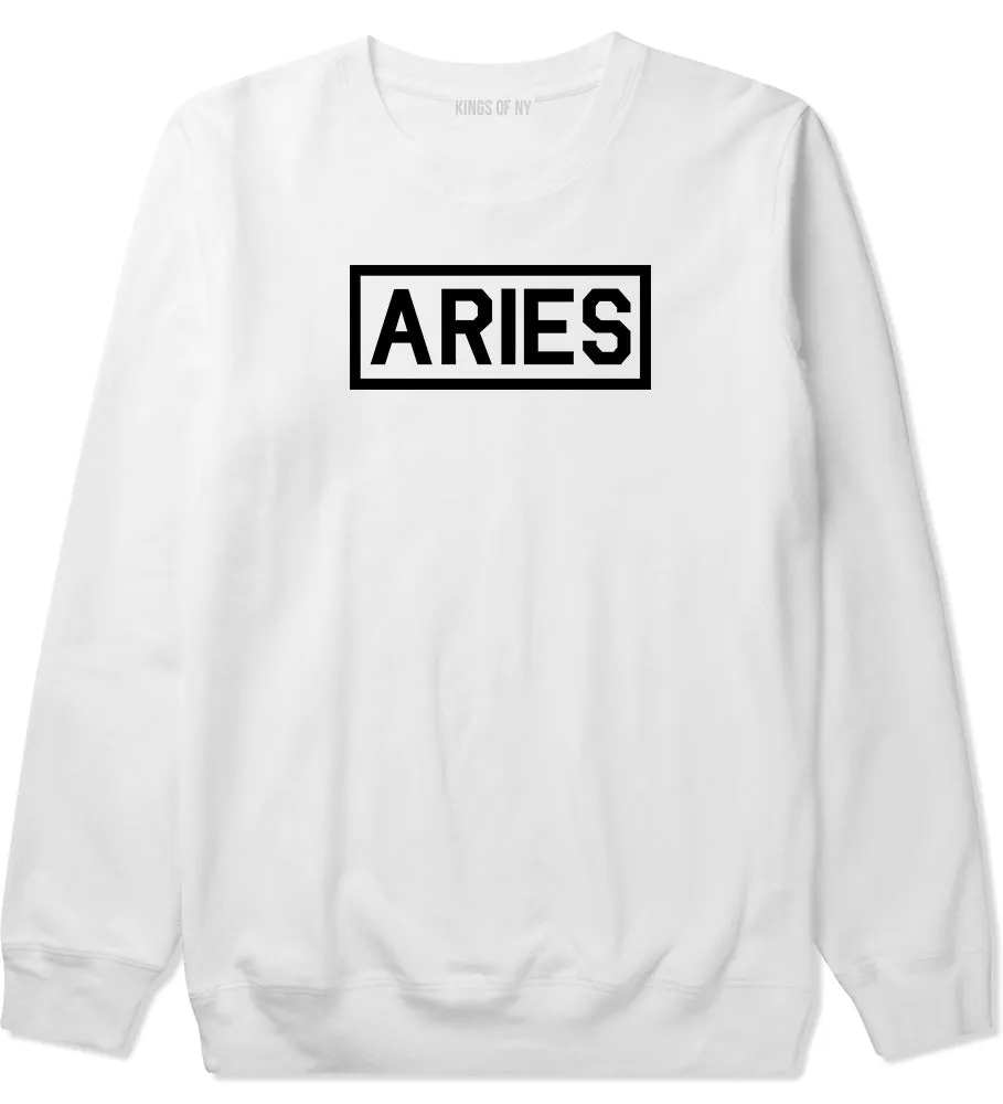 Aries Horoscope Sign Mens Crewneck Sweatshirt