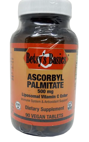 Ascorbyl Palmitate 500 mg, 90 vtabs (item 307)