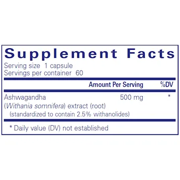 Ashwagandha 500 mg