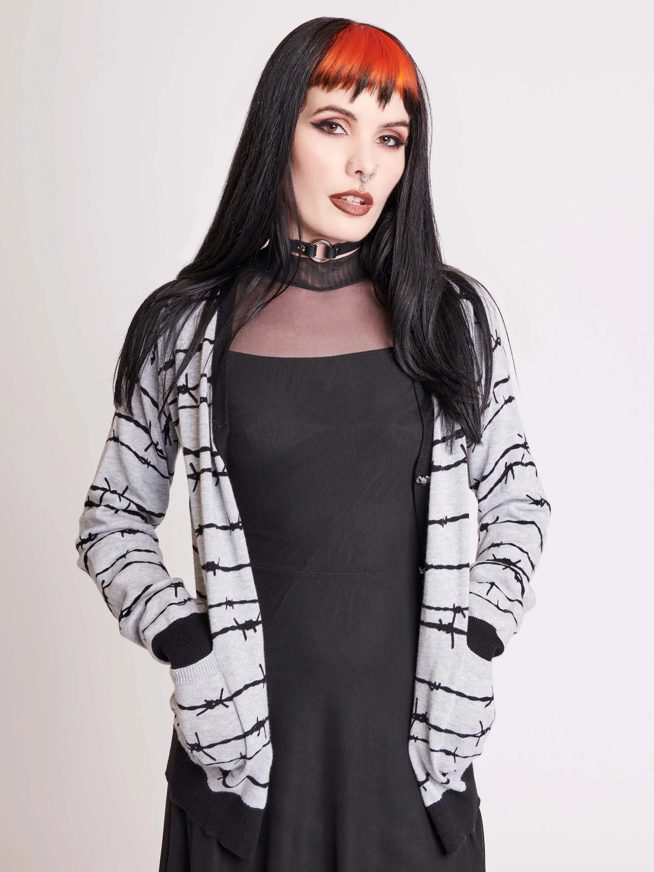 Barbed Wire Cardigan