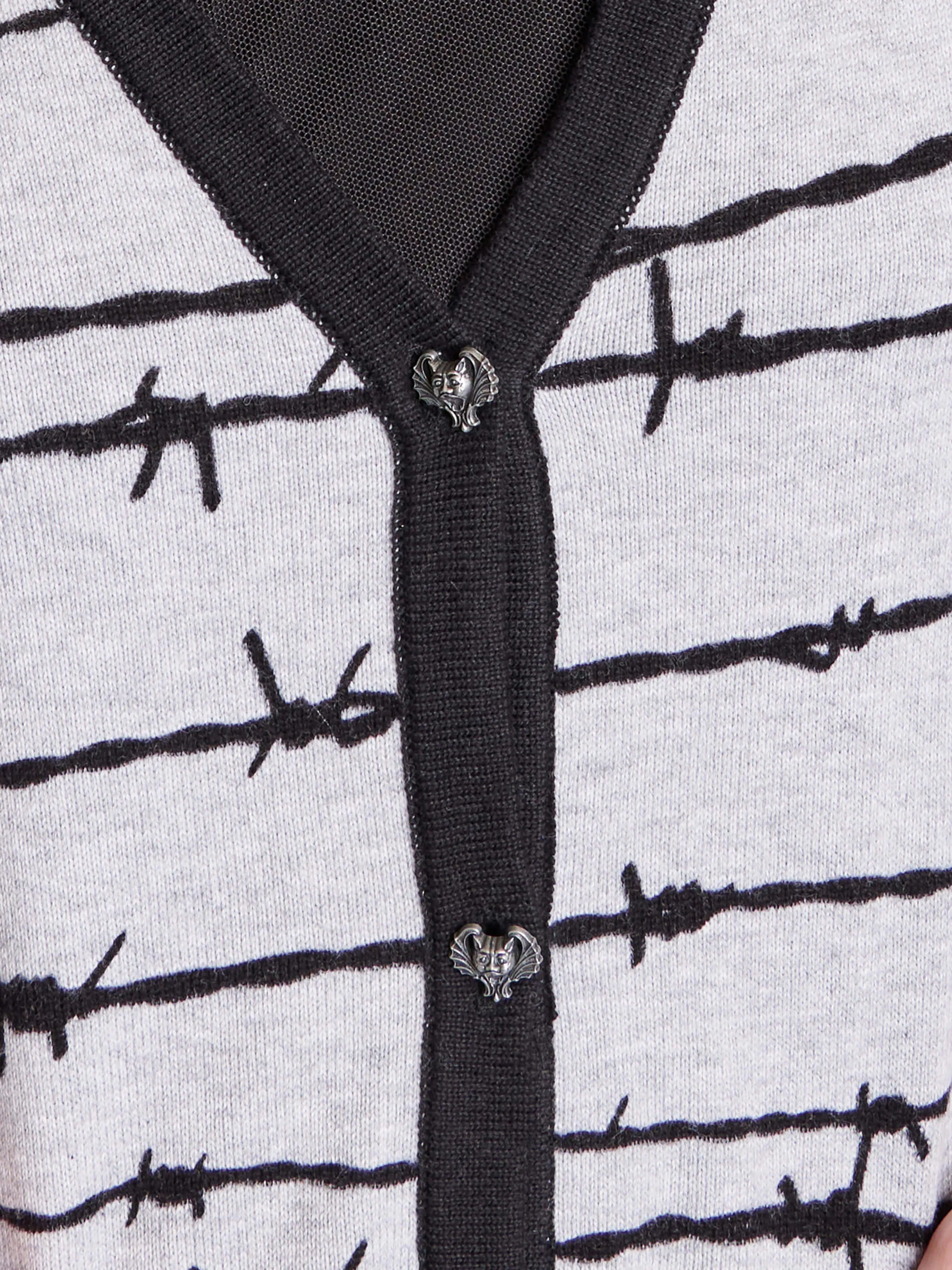 Barbed Wire Cardigan