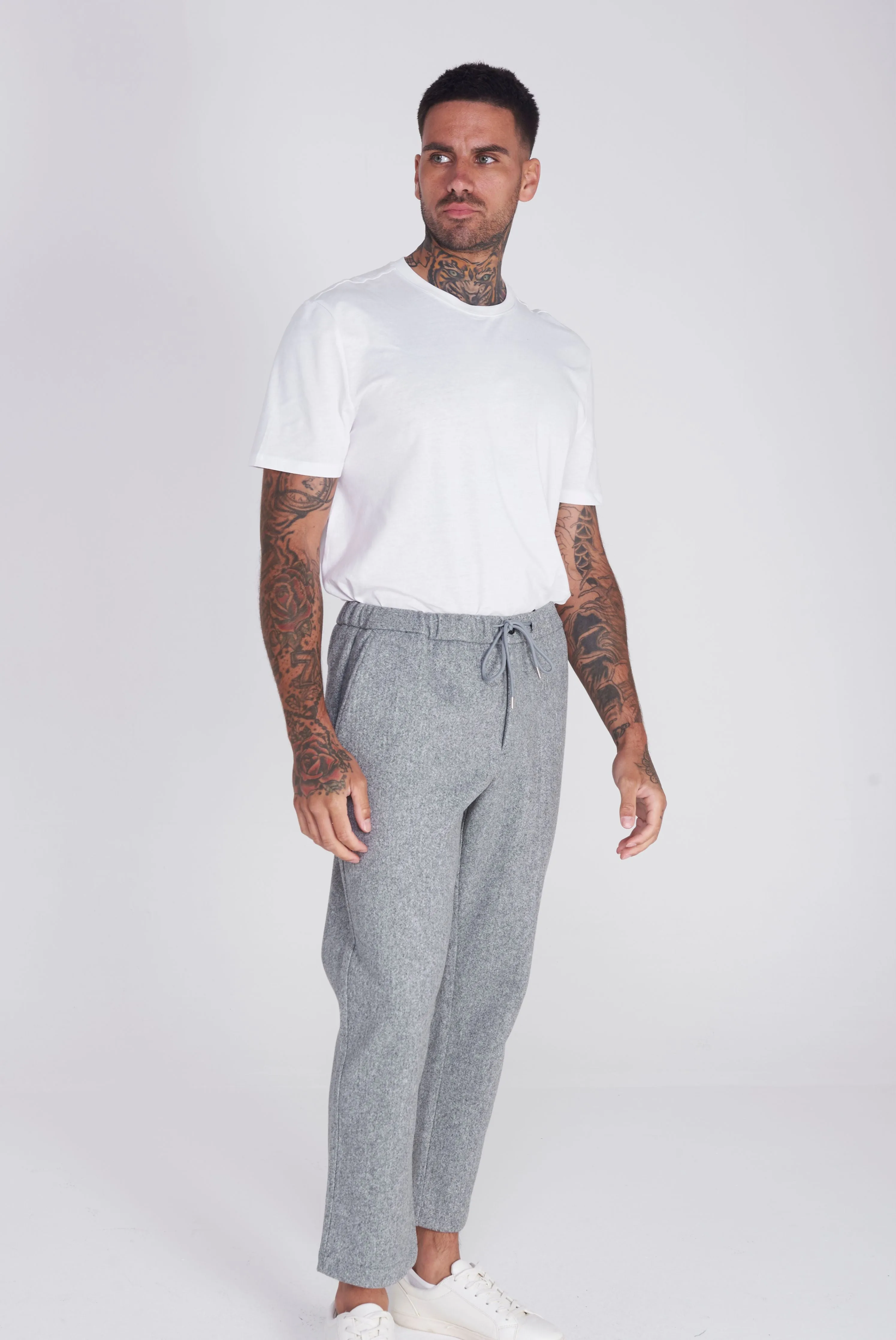 Barcelona Harry Brown Trouser in Grey