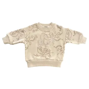 Bencer & Hazelnut Original Love Bug Sweater - Dino