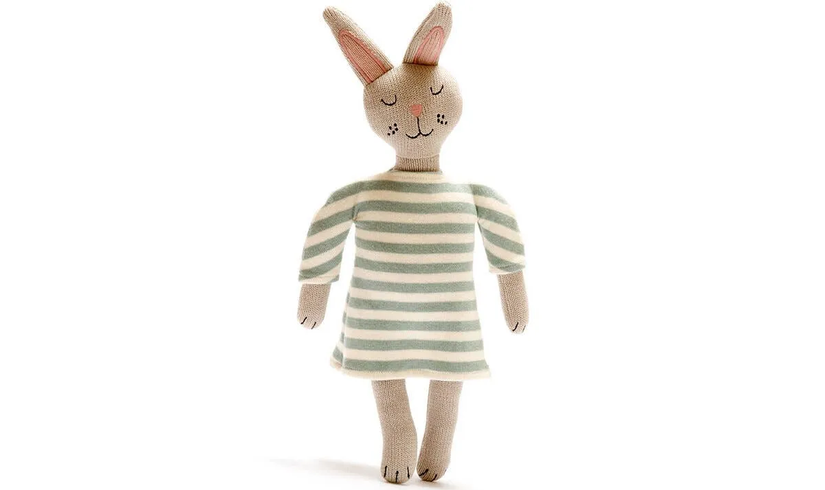 Best Years Ltd - Organic Cotton Knitted Bunny Doll