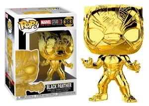 Black Panther (Gold Chrome) 383  [Damaged: 6.5/10]