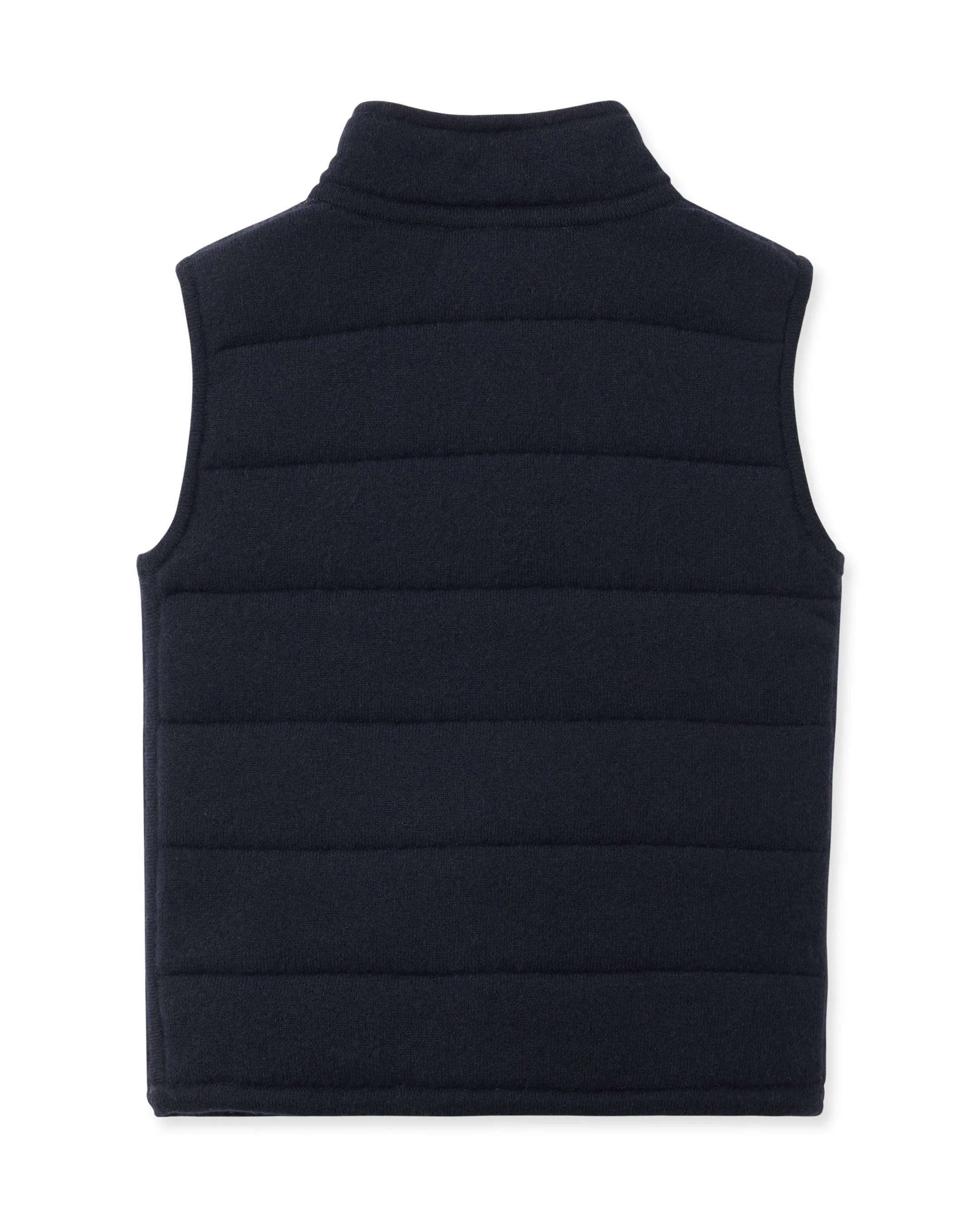 Boys Mall Cashmere Gilet Navy Blue