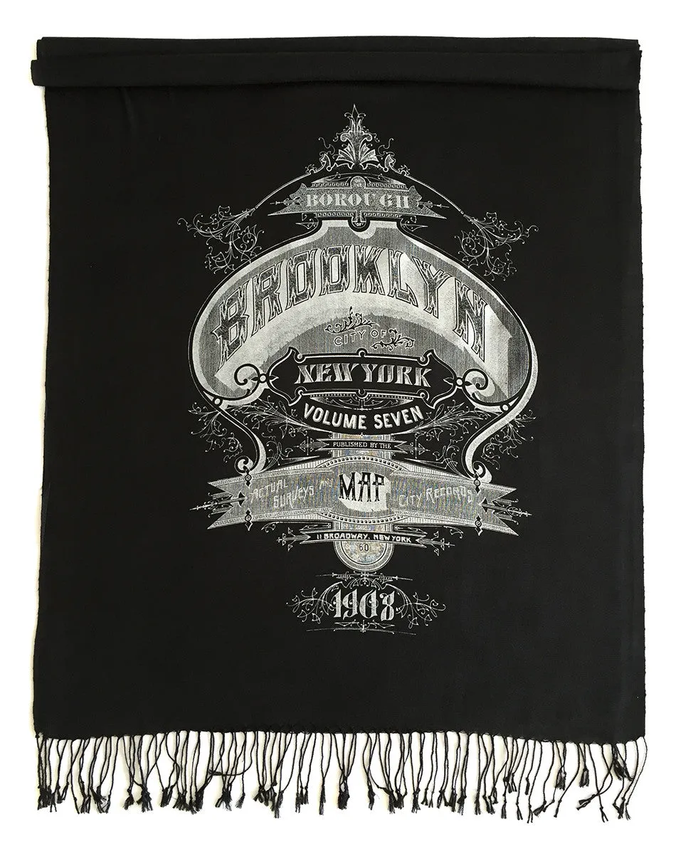 Brooklyn Scarf. New York City Linen-Weave Pashmina