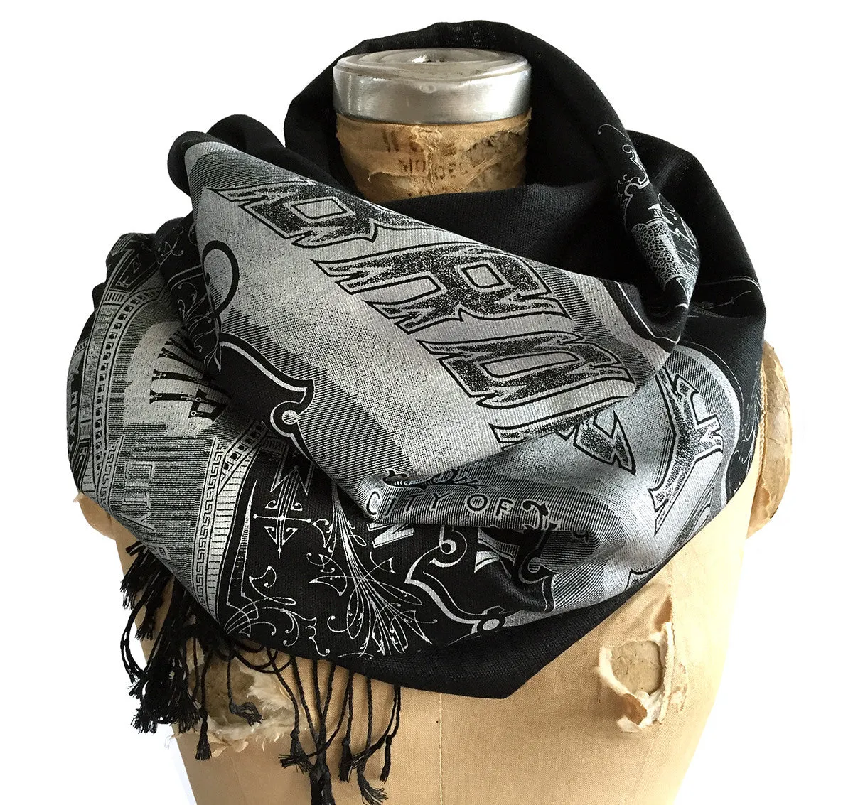 Brooklyn Scarf. New York City Linen-Weave Pashmina