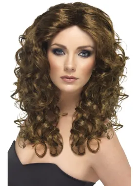 Brown Glamour Wig