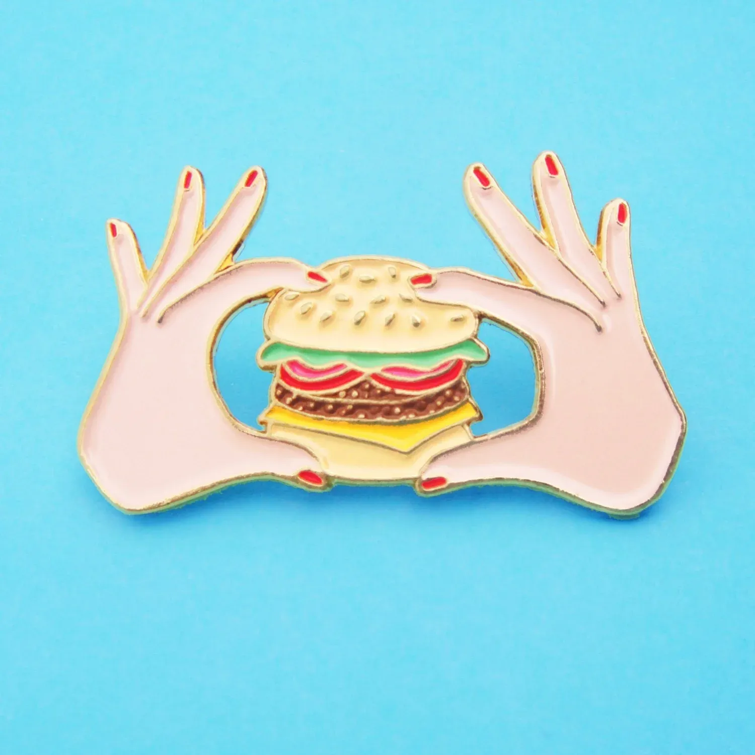 Burger Pin