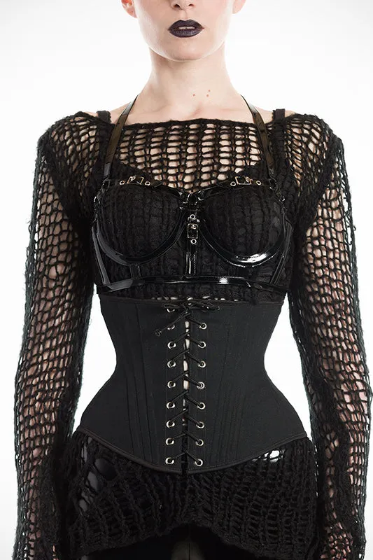 Canvas Underbust corset