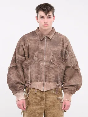 Cargo Bomber Jacket (CARGO-BOMBER-BEIGE)