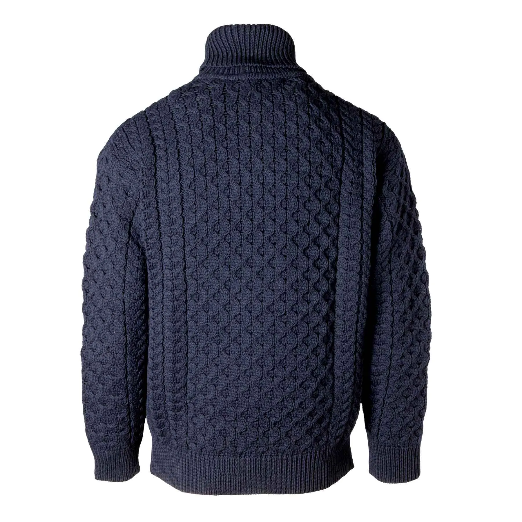 Carrick Unisex Turtleneck Sweater - Navy