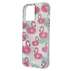 Case-Mate Prints Case for iPhone 12 Pro Max - Float On Flamingos