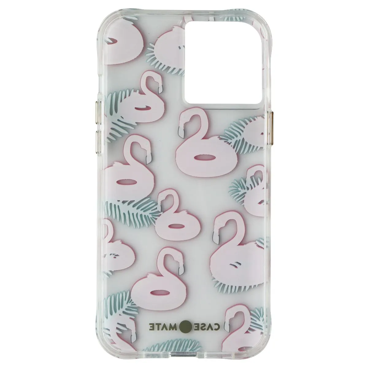 Case-Mate Prints Case for iPhone 12 Pro Max - Float On Flamingos