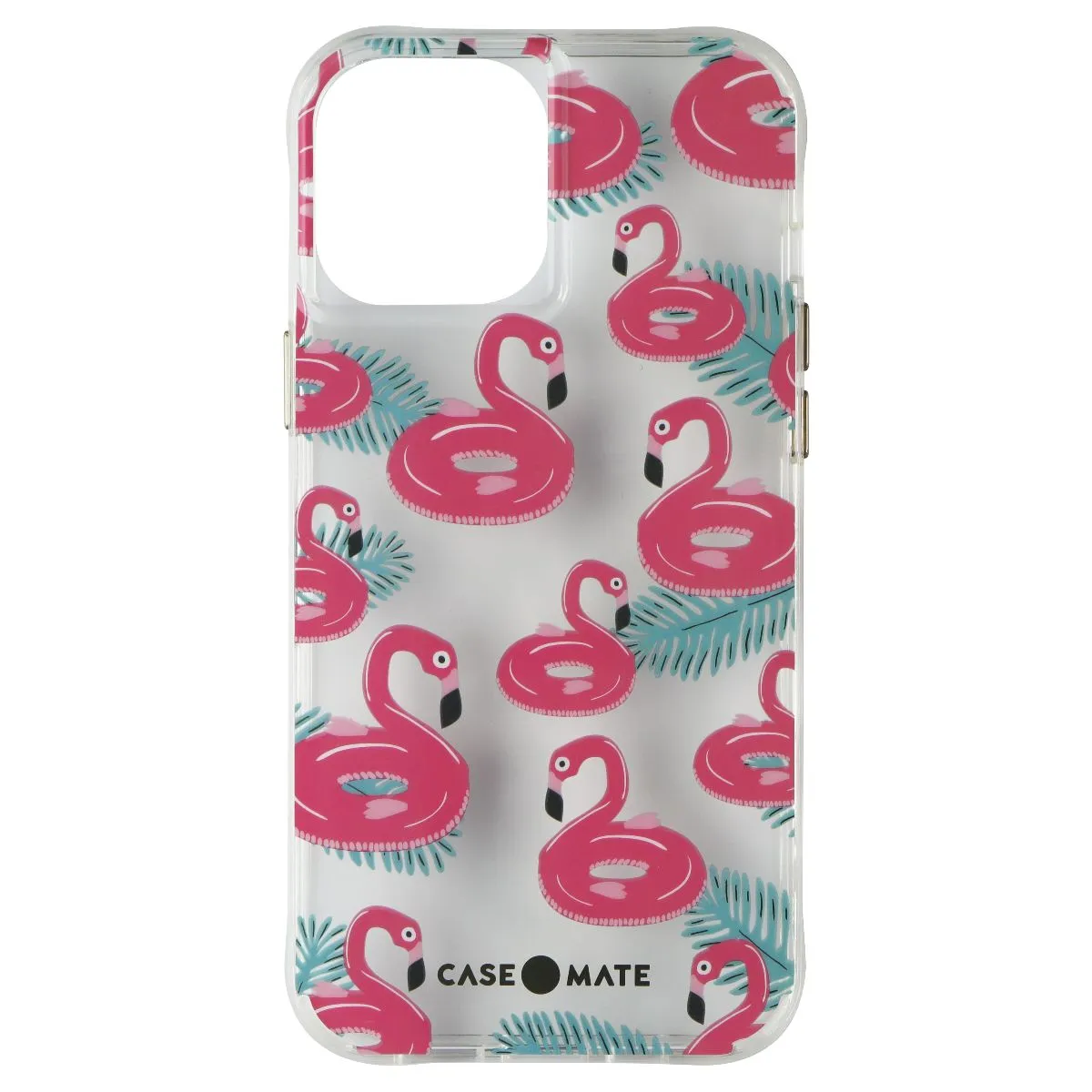 Case-Mate Prints Case for iPhone 12 Pro Max - Float On Flamingos