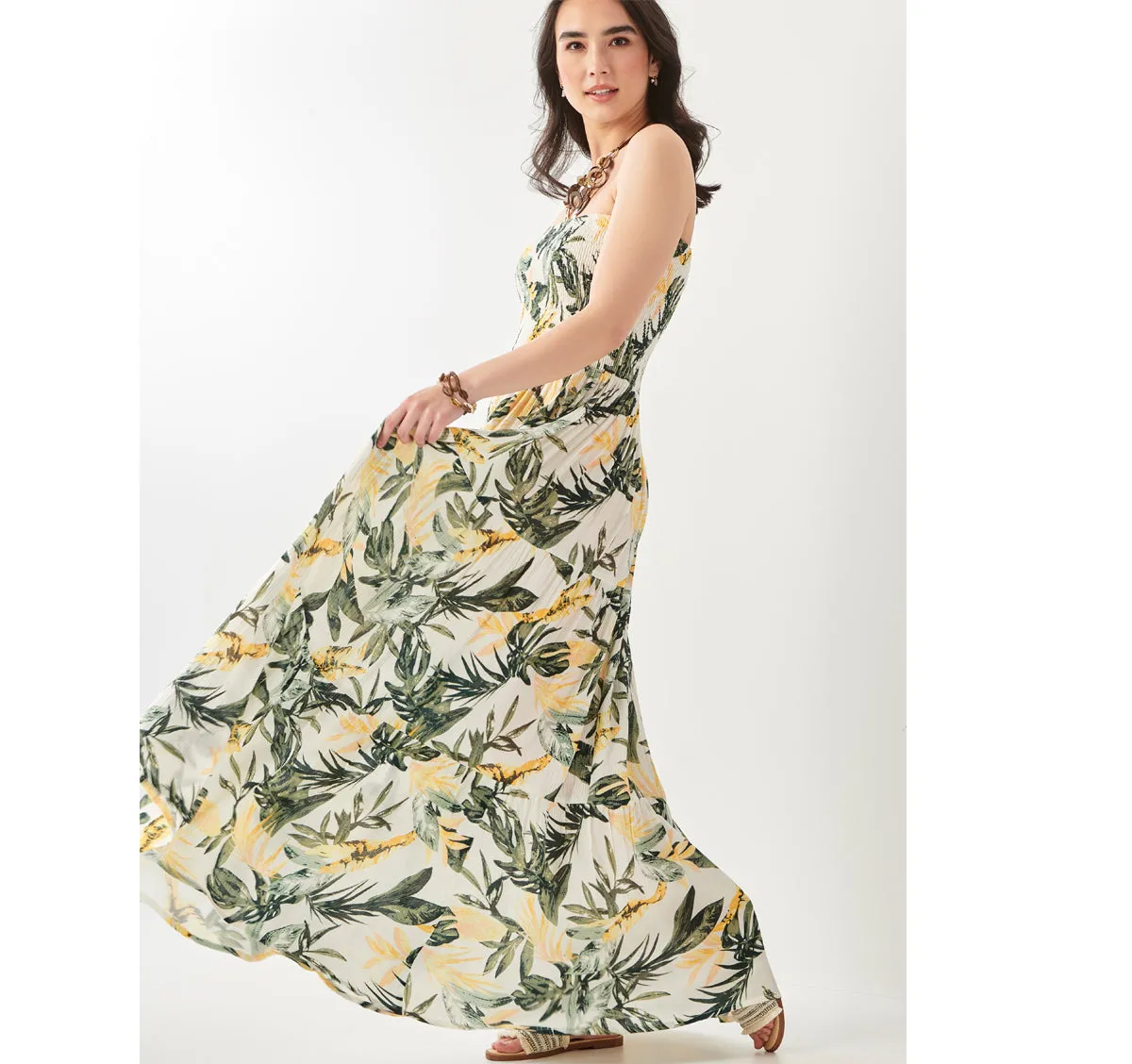 Charlie Paige Flower Sun Dress