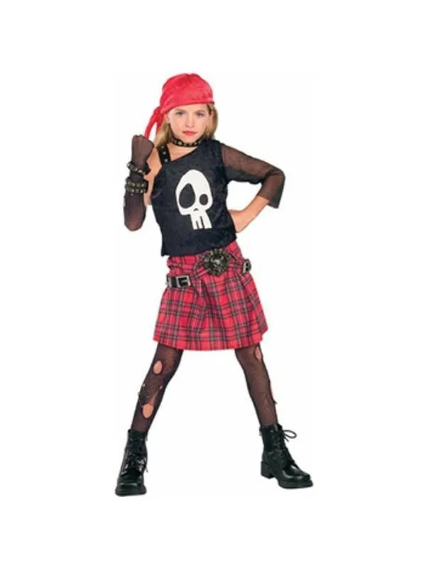 Child's Punk Pirate Costume