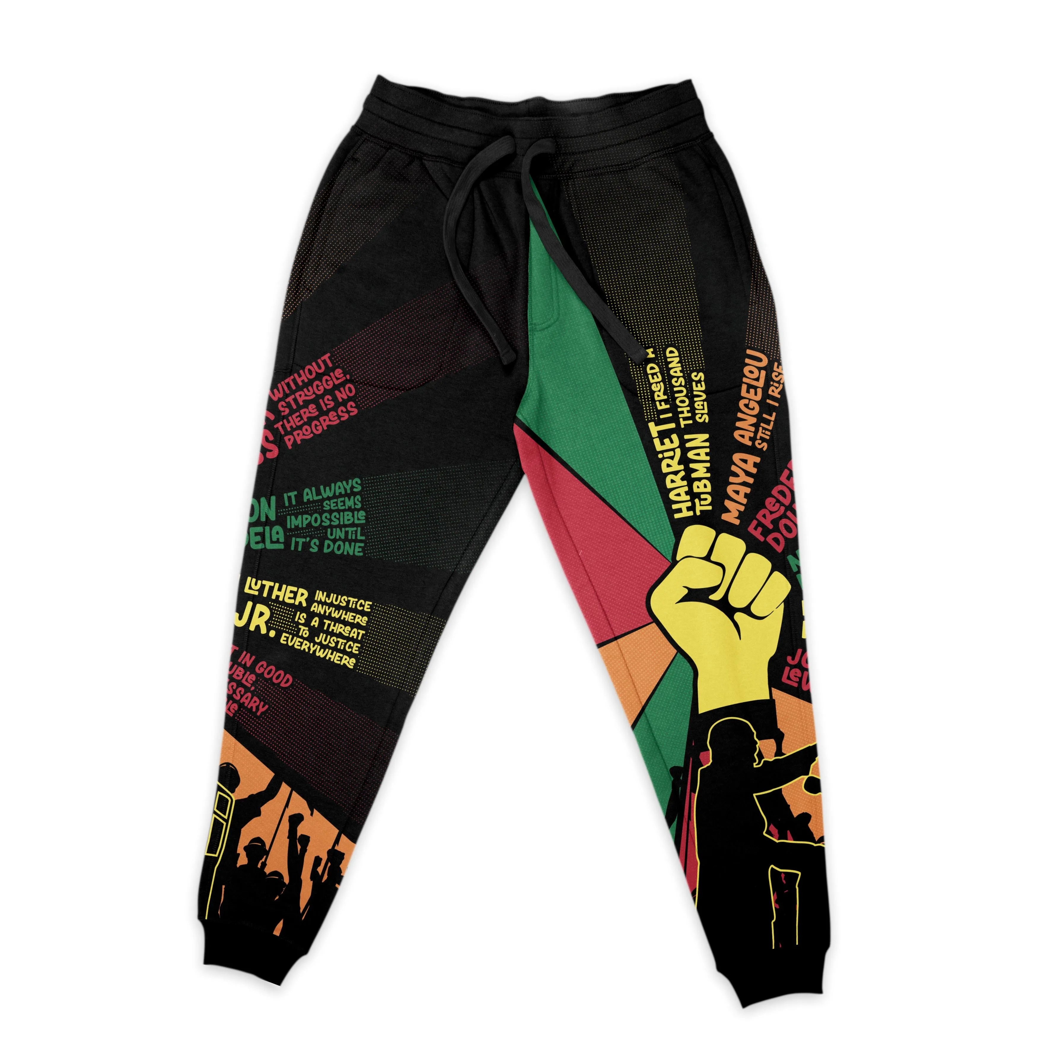 Civil Rights Awakening All-over Hoodie and Joggers Set