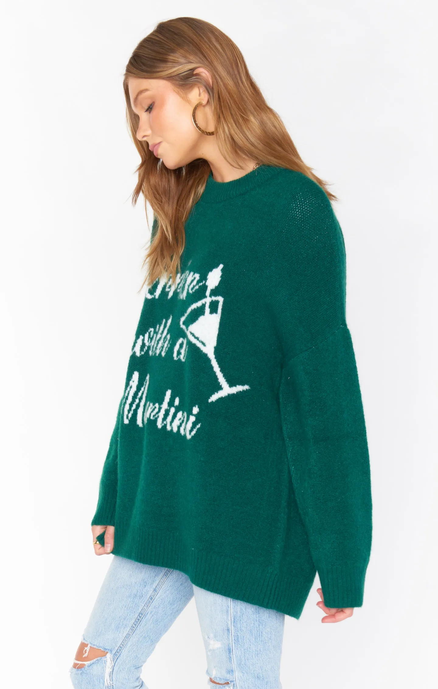 Classic Martini Crewneck Sweater