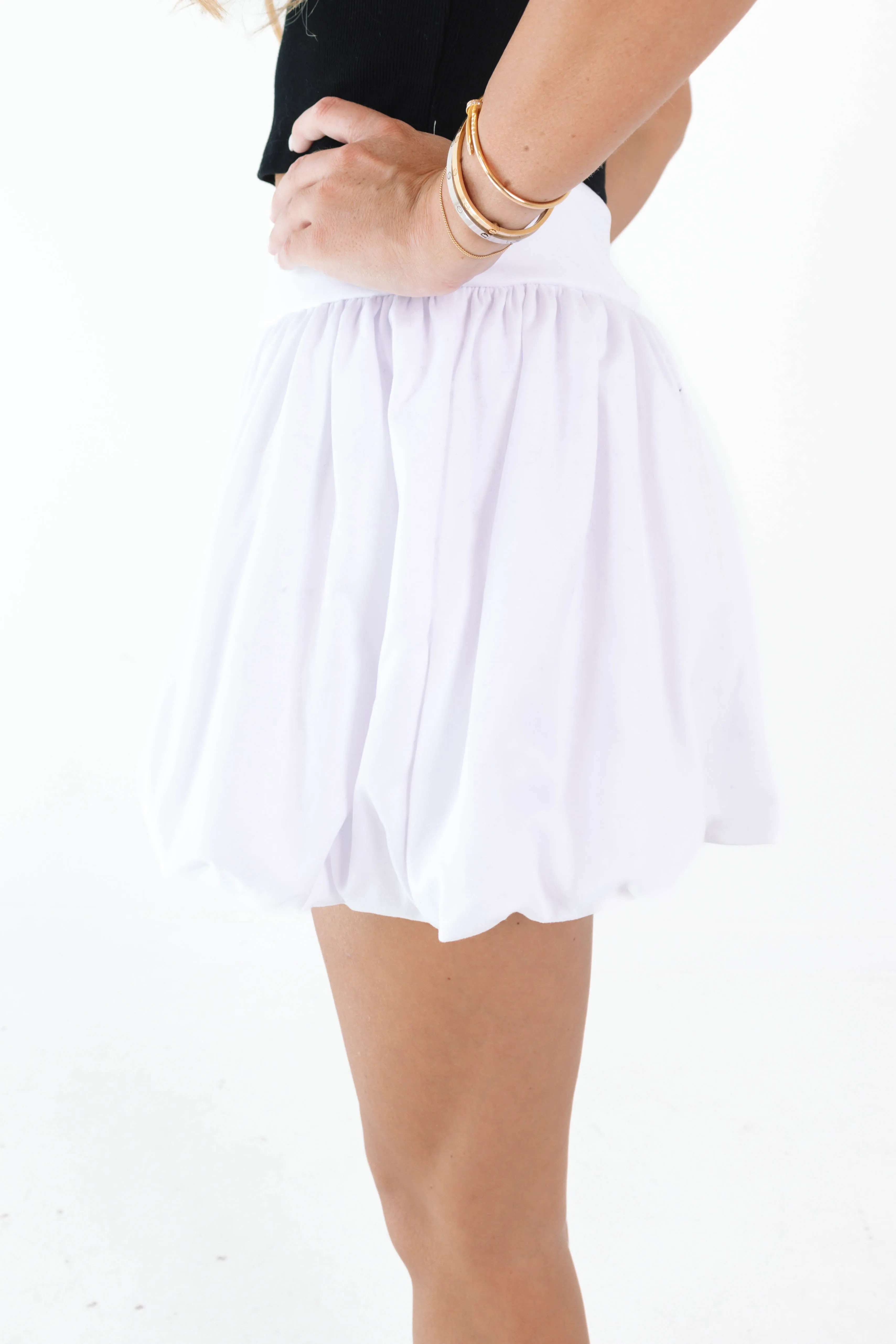 Cloud Nine Skirt - White