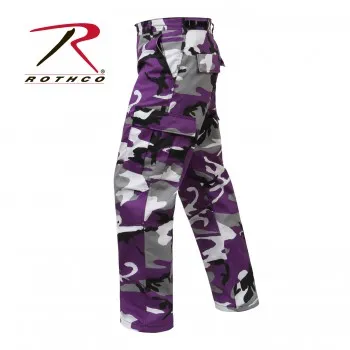 Color Camo Tactical BDU Pants