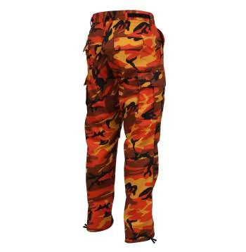 Color Camo Tactical BDU Pants