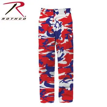 Color Camo Tactical BDU Pants