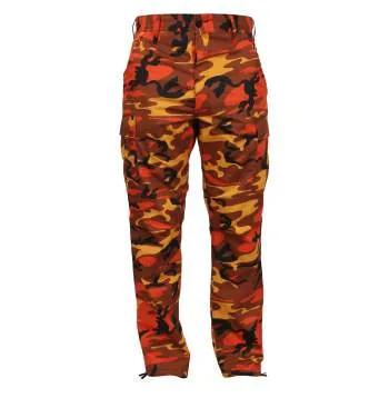 Color Camo Tactical BDU Pants