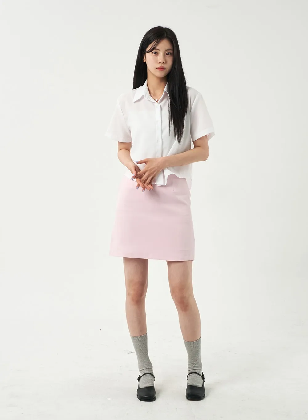 Color Mini Skirt OY301