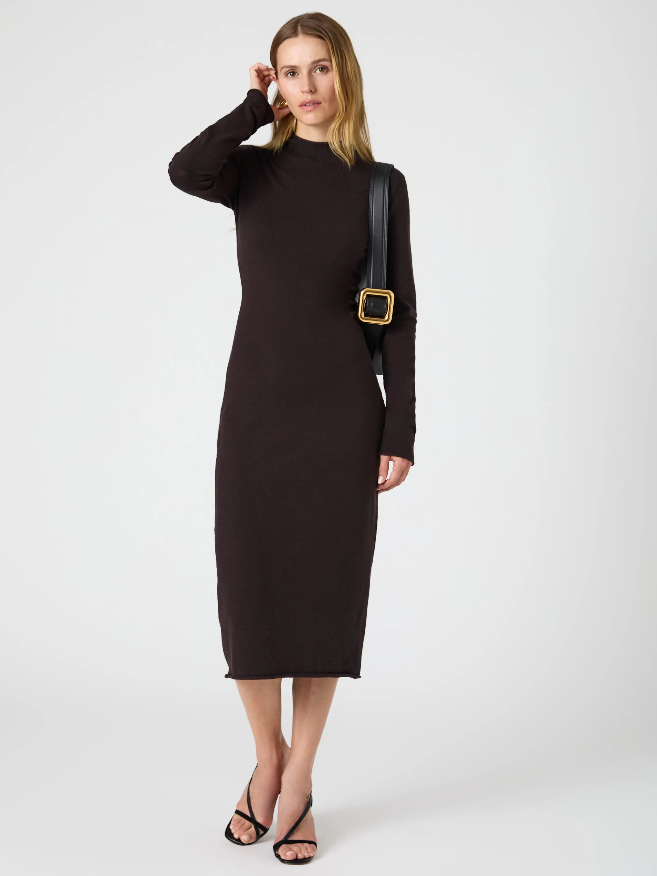 Cosysoft Side Split Midi Dress