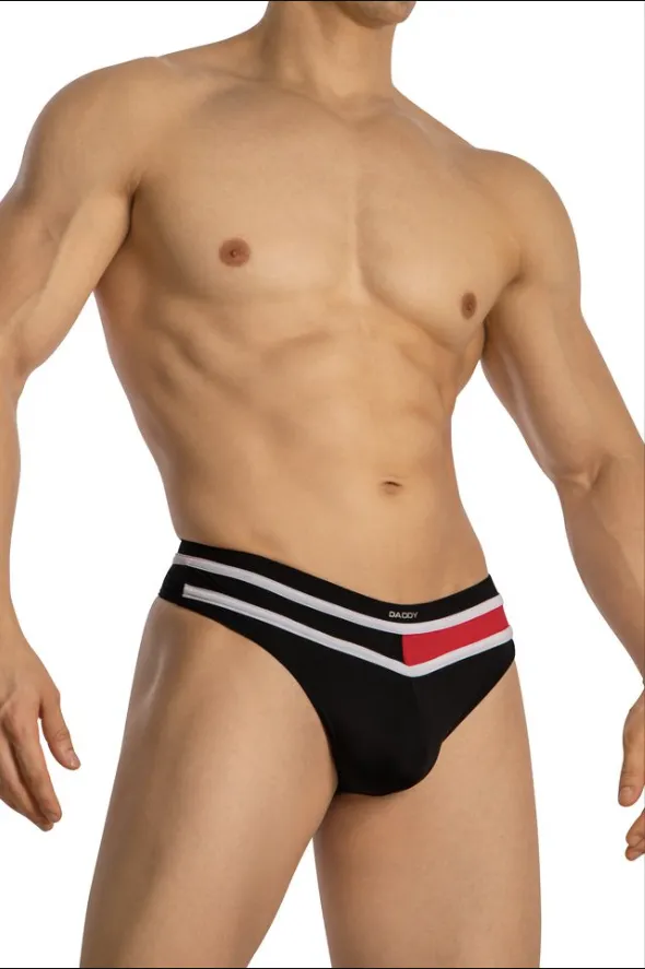 Daddy Underwear Men's Bikini with Mesh DDI017