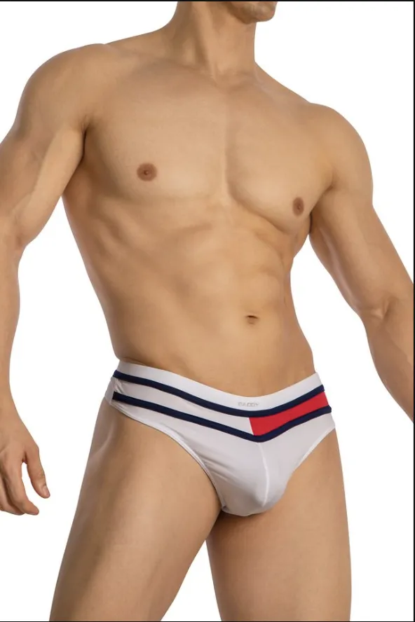 Daddy Underwear Men's Bikini with Mesh DDI017