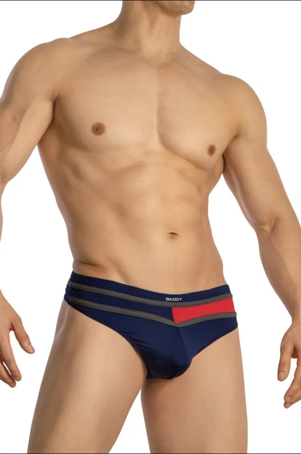 Daddy Underwear Men's Bikini with Mesh DDI017