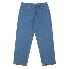 Dime Classic Relaxed Denim Pants: Indigo Washed