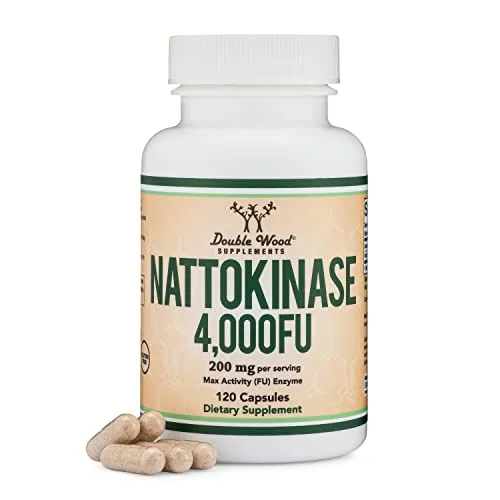 Double Wood Supplements Nattokinase 120 Capsules