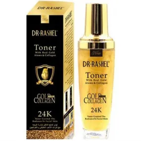 DR.RASHEL TONER REAL GOLD ATOMS & COLLAGEN 24K GOLD 120ML