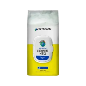 Earthbath Grooming Wipes, Hypo-Allergenic, Fragrance Free for Dogs