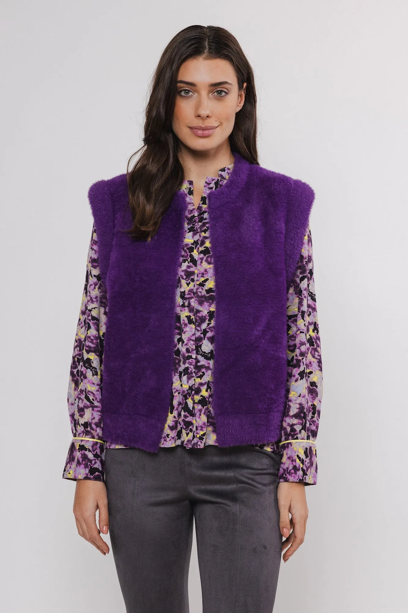 Elona Gilet - Purple